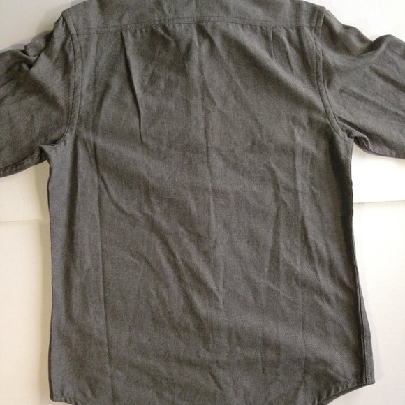Mens IZOD Thick Cotton Fall Shirt Gray NEW WITH TAGS ships from Canada - Small - Picture 9 of 10
